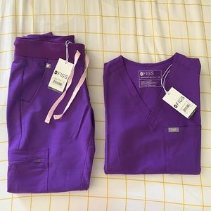 NWT Ultra Violet Figs Set - XS Catarina SP Zamora